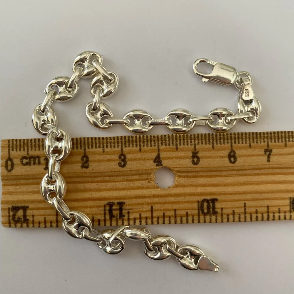 925 Silver 7mm marine bracelet
